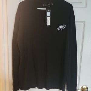 Dunbrooke Black Long Sleeve Tee Philadelphia Eagles